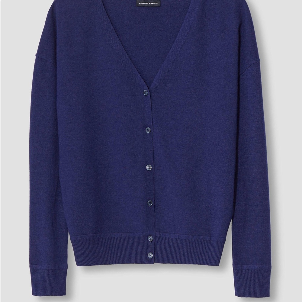 Universal Standard Dido Cardigan Navy “M”